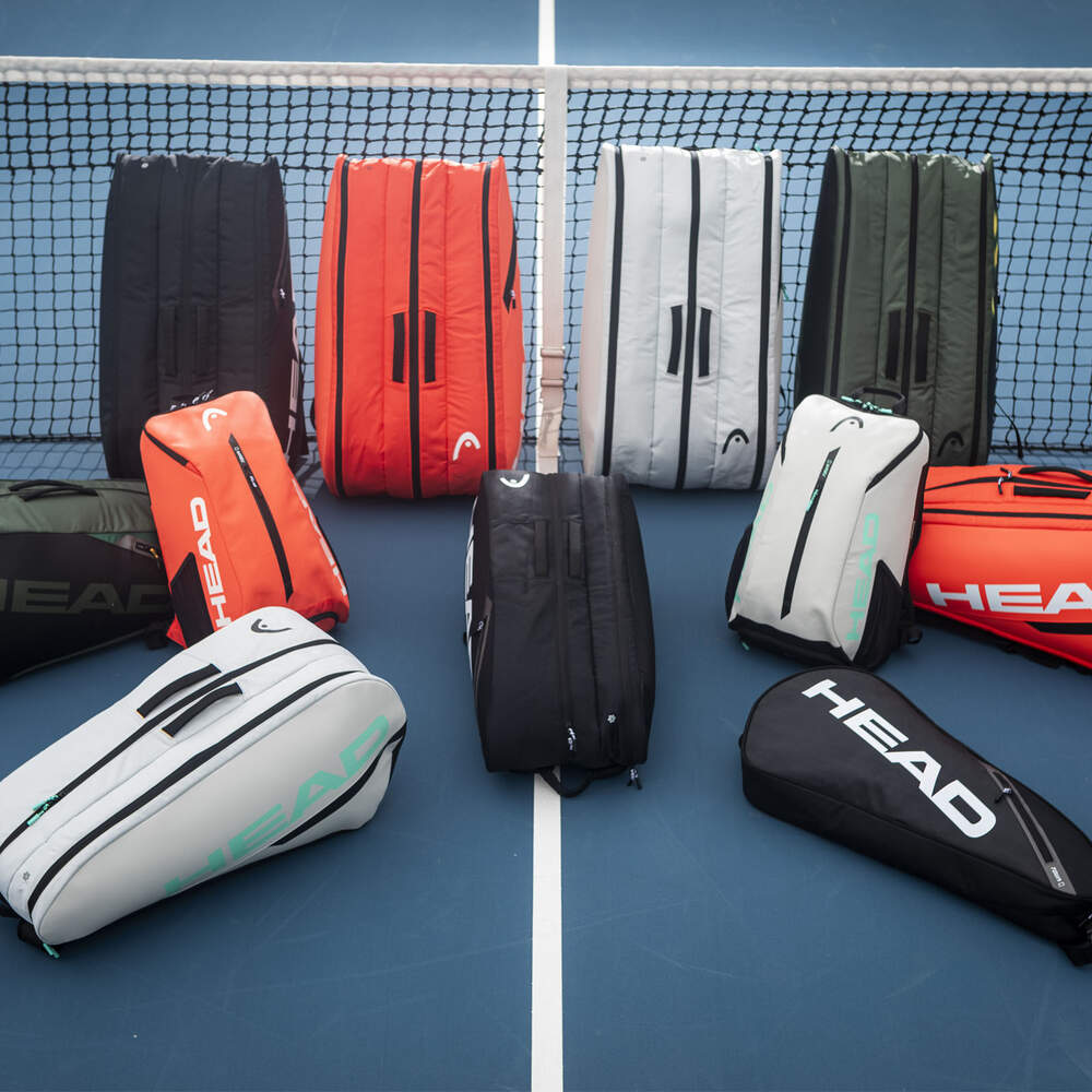 Head Tour Tennis Racquet Bag Small in Black/White