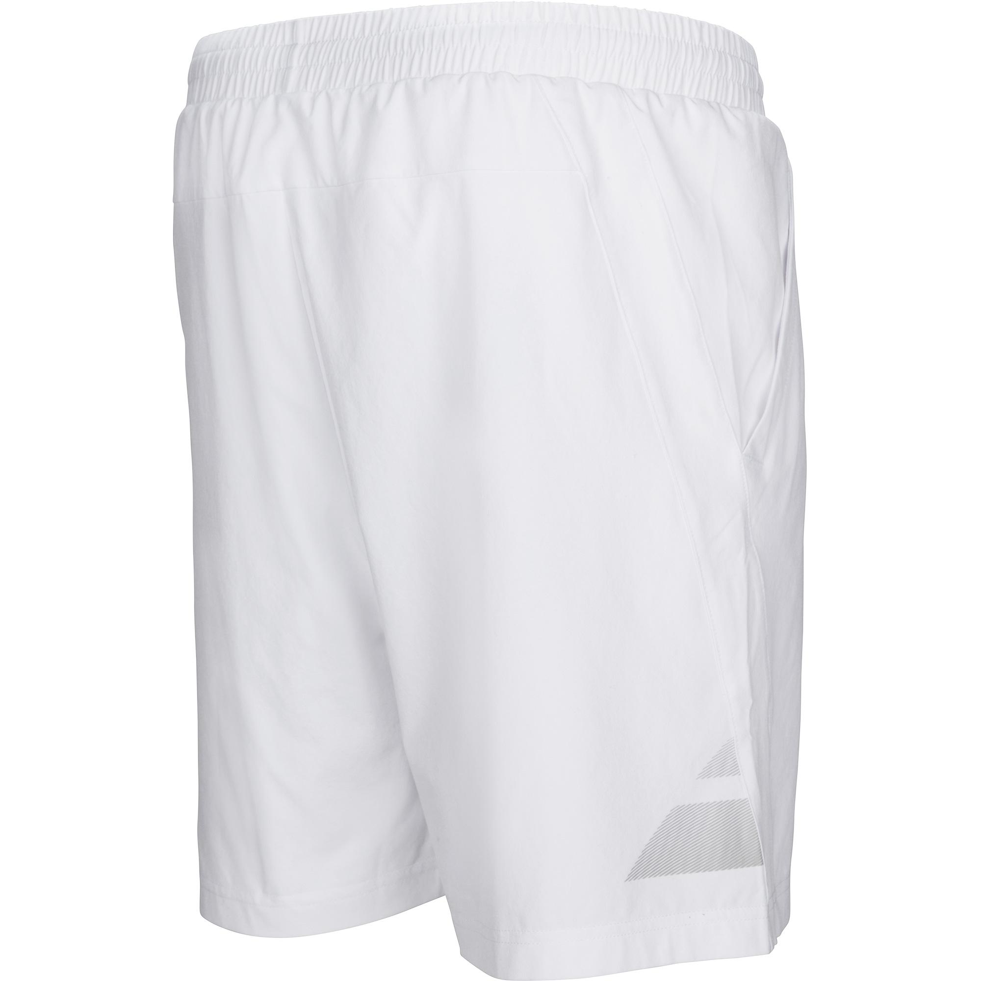 Babolat Men's Performance 7" Tennis Short (White)