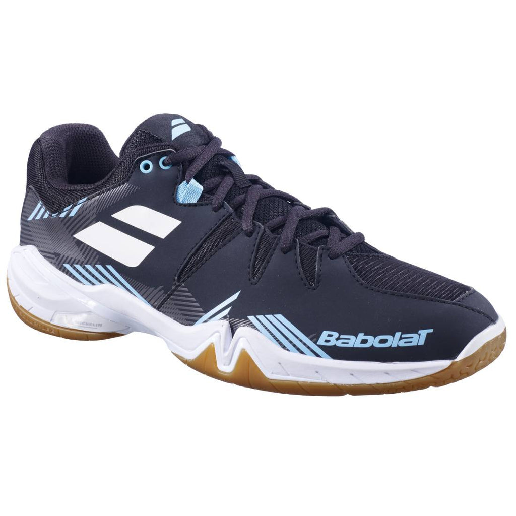 Babolat Men's Shadow Spirit Indoor Court Shoes in Black/Blue