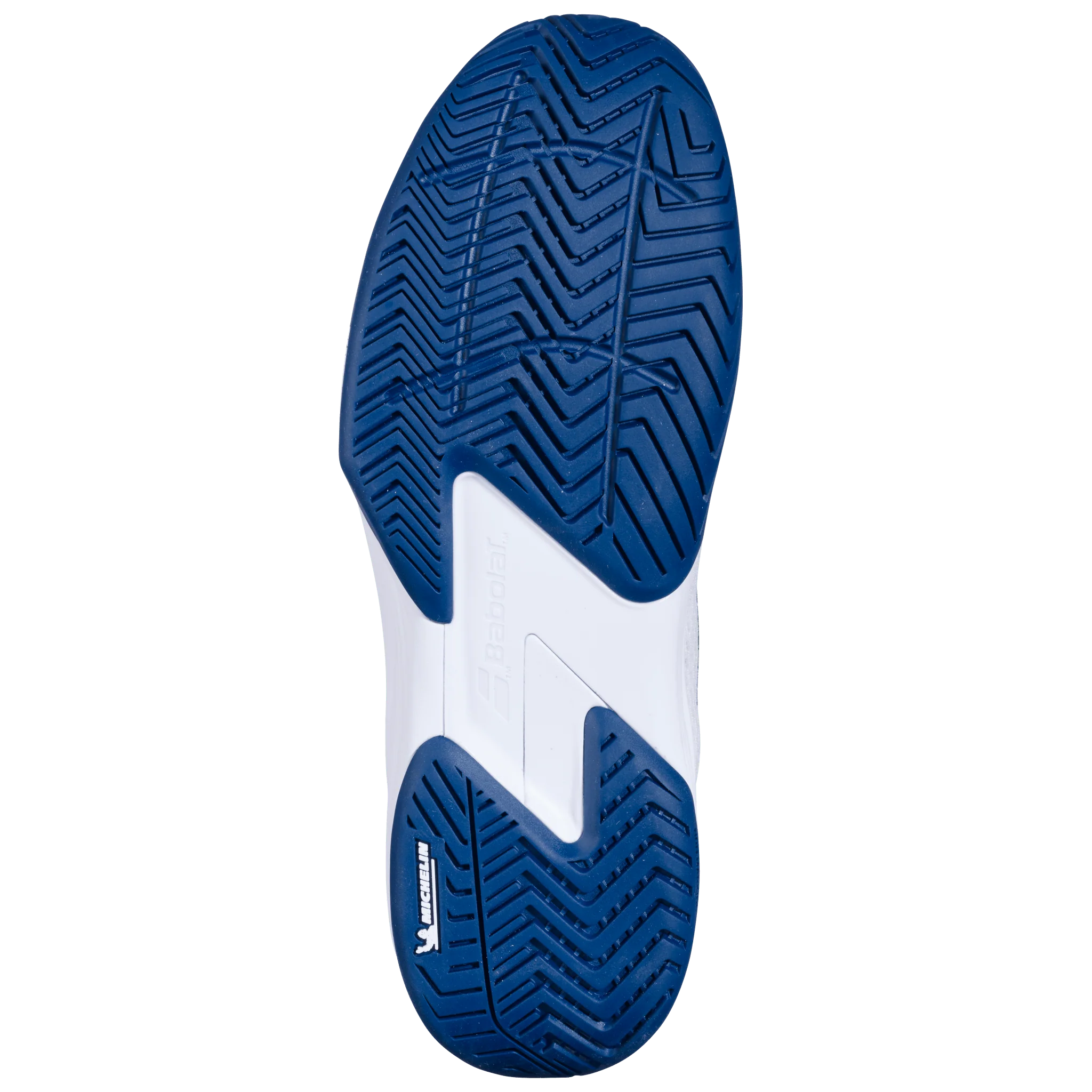 Babolat Men's SFX 4 All Court Tennis Shoes in White/Navy