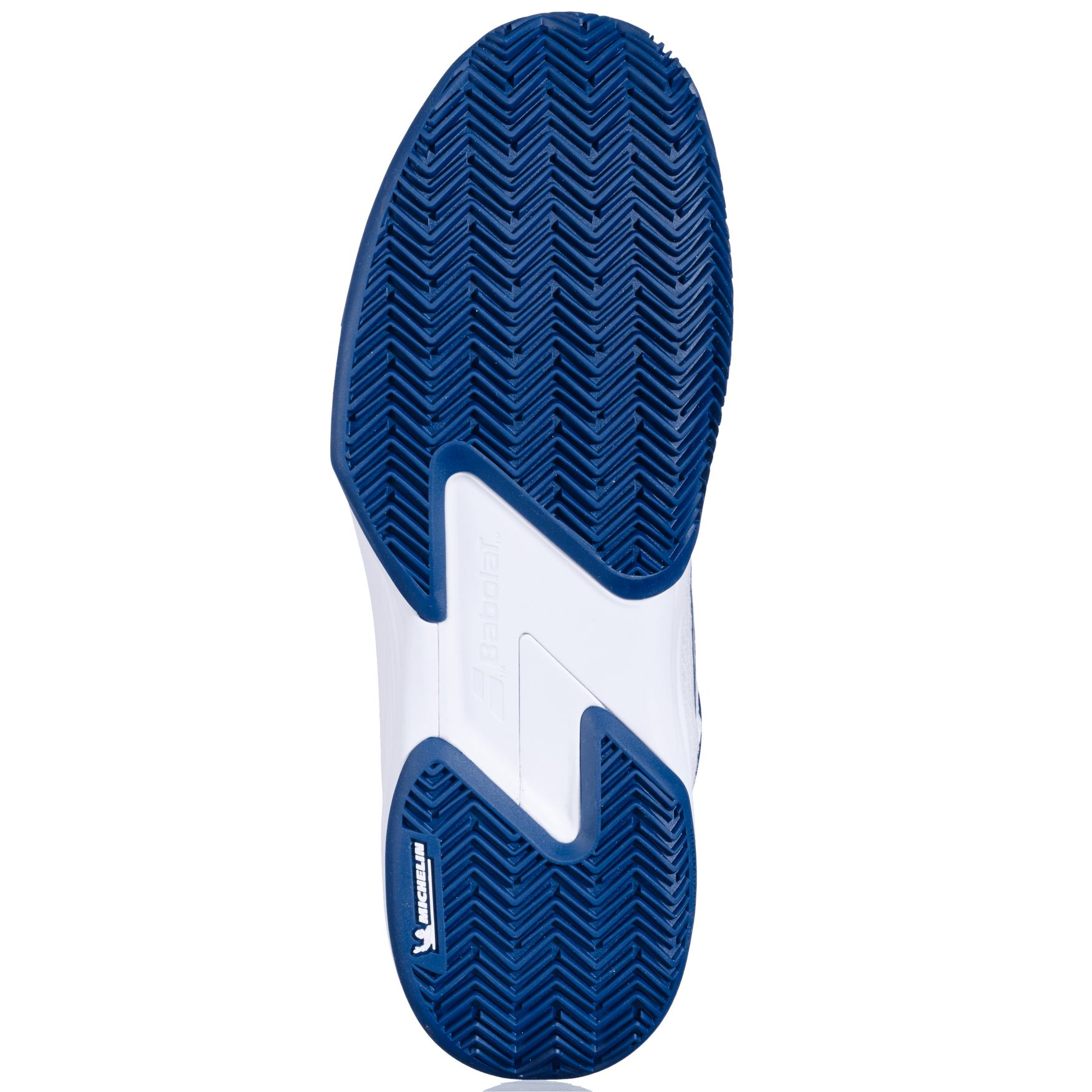 Babolat Men's SFX 4 Clay Tennis Shoes in White/Navy