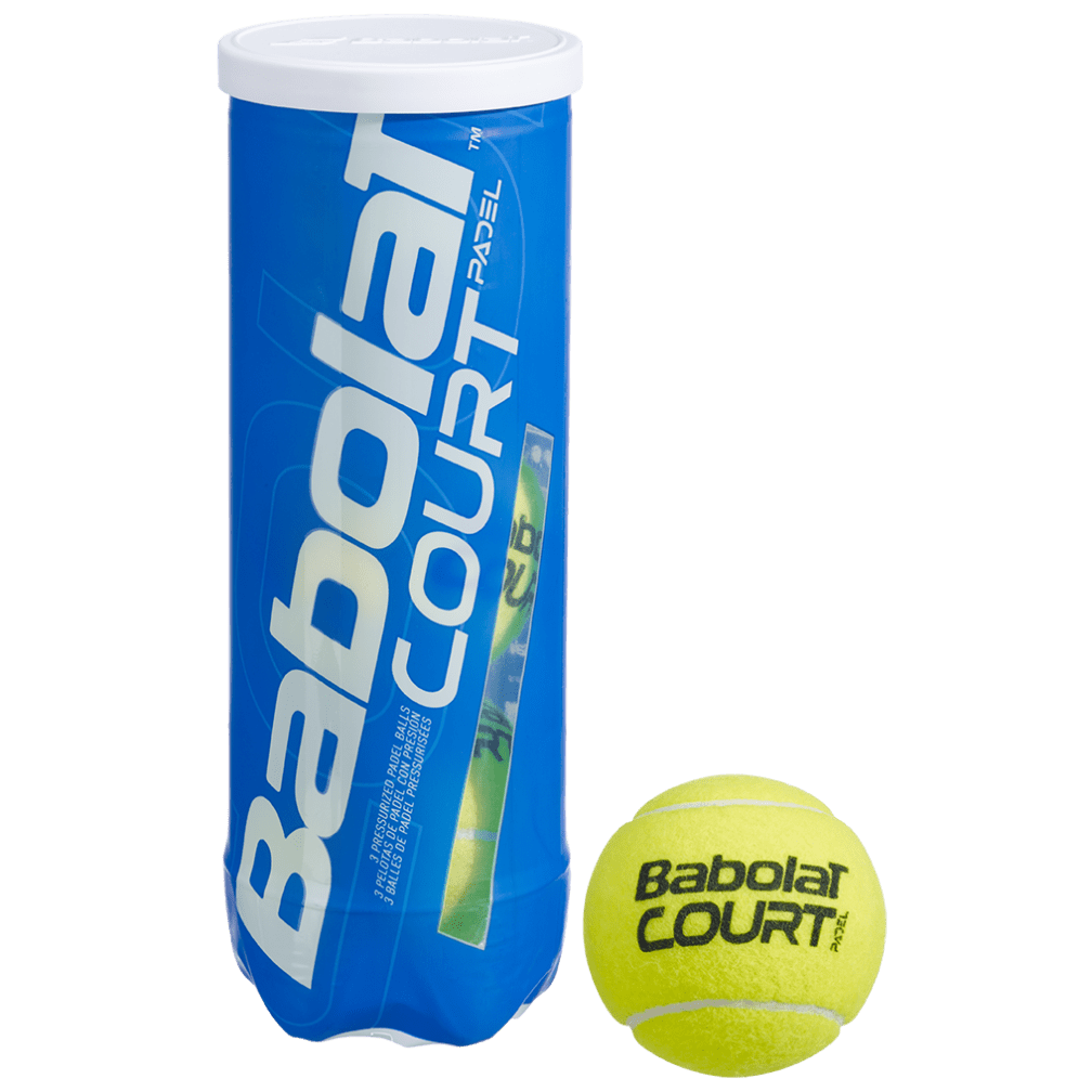 Babolat Court X3 Padel Balls (3 Ball Can)
