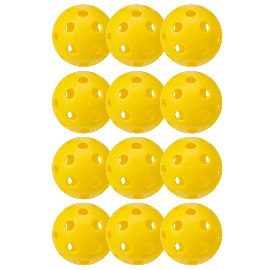Franklin X-26 Indoor Pickleballs in Yellow