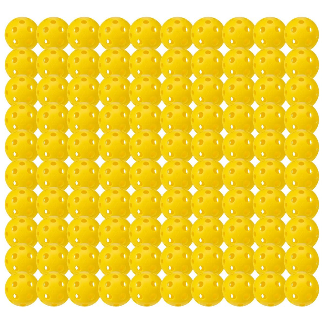 Franklin X-26 Indoor Pickleballs in Yellow