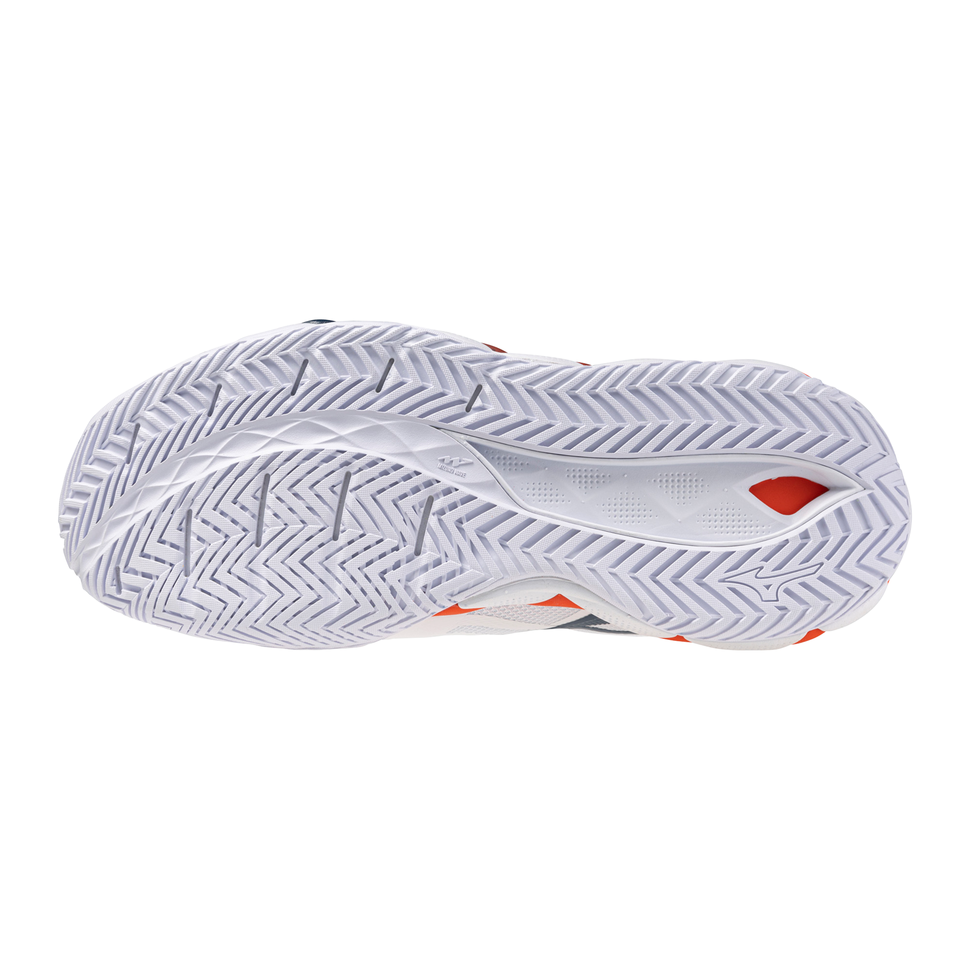 Mizuno Men's Wave Enforce Tour 2 AC Tennis Shoes in White/Insignia Blue — White/Insignia Blue