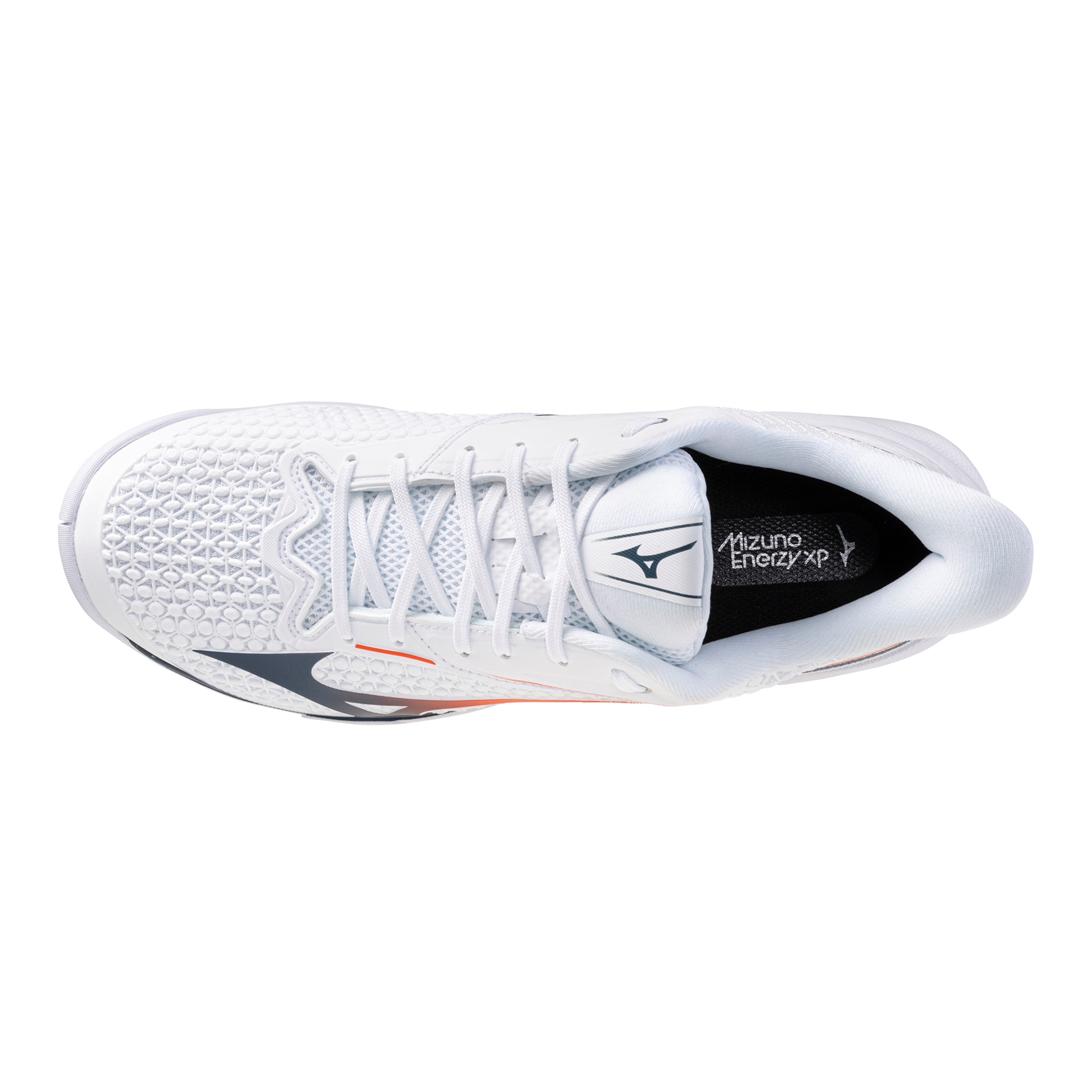 Mizuno Men's Wave Exceed Tour 7 AC Tennis Shoes in White/Insignia Blue — White/Insignia Blue