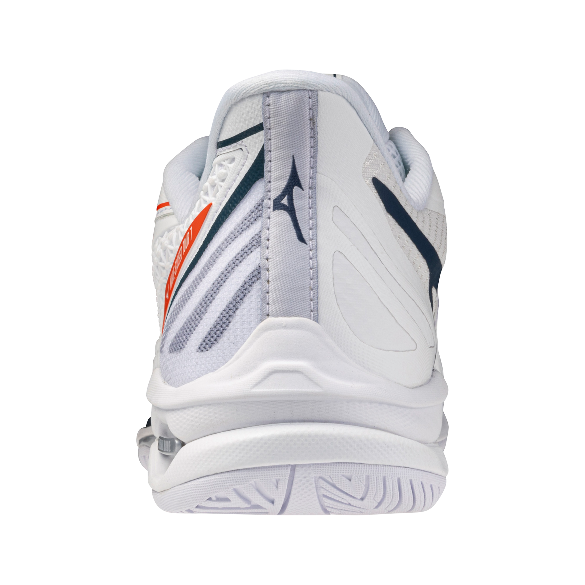 Mizuno Men's Wave Exceed Tour 7 AC Tennis Shoes in White/Insignia Blue — White/Insignia Blue