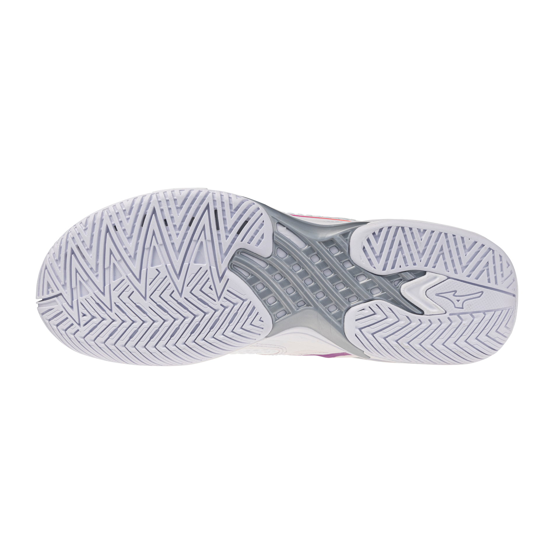 Mizuno Women's Wave Exceed Tour 7 AC Tennis Shoes in White/Dahlia — White/Dahlia