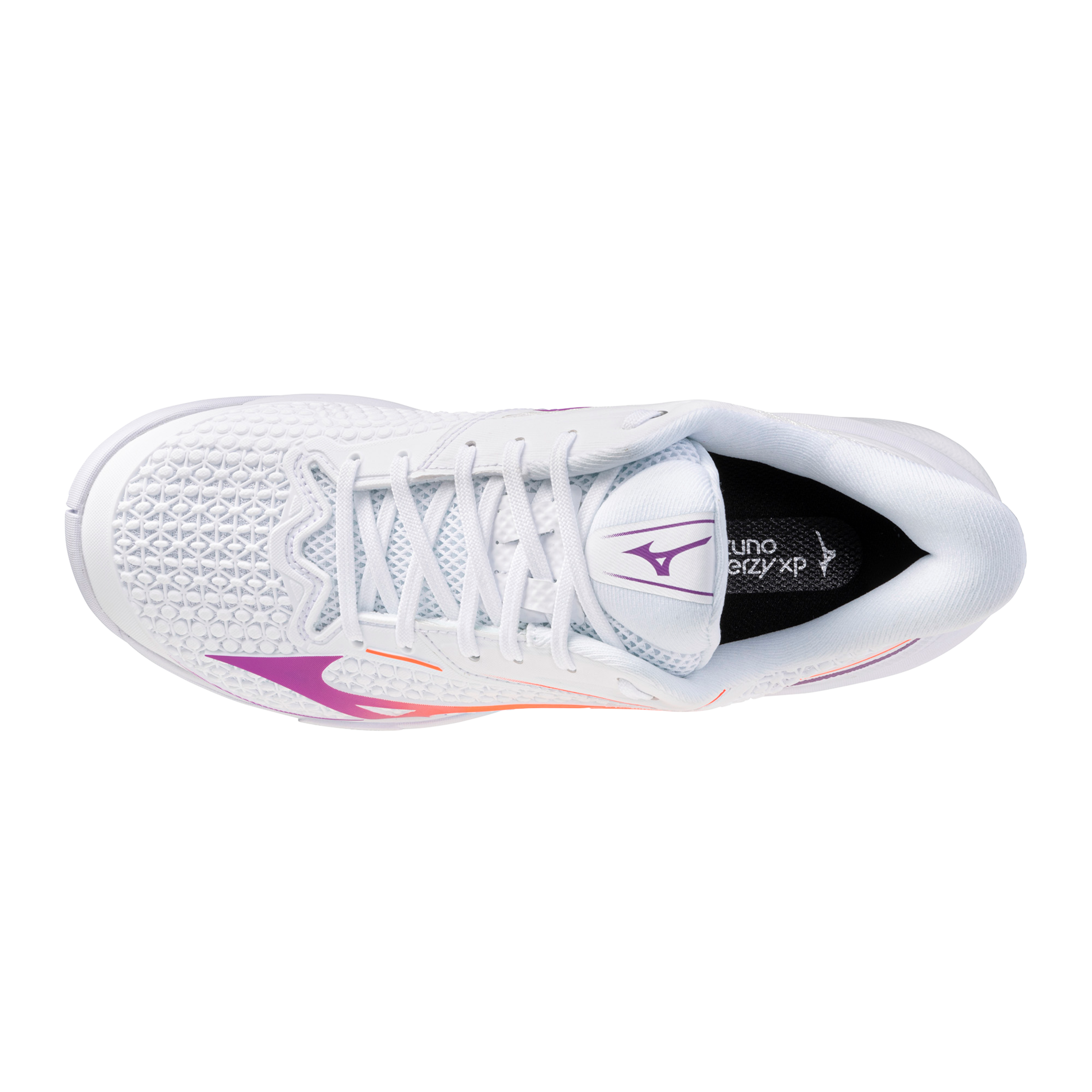 Mizuno Women's Wave Exceed Tour 7 AC Tennis Shoes in White/Dahlia — White/Dahlia