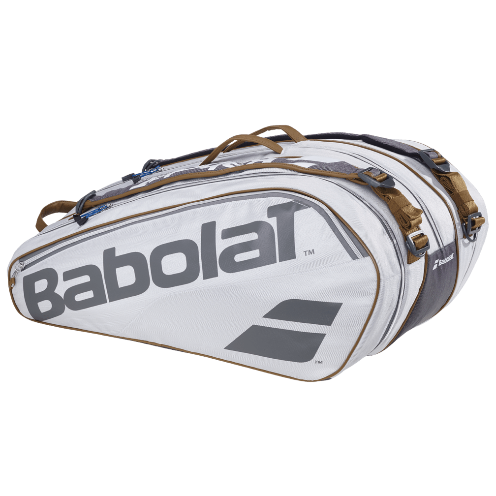 Babolat Pure Wimbledon 9 Racquet Tennis Bag 2024 - White