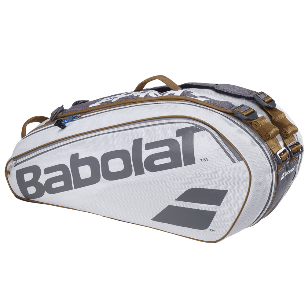 Babolat Pure Wimbledon 6 Racquet Tennis Bag 2024 - White