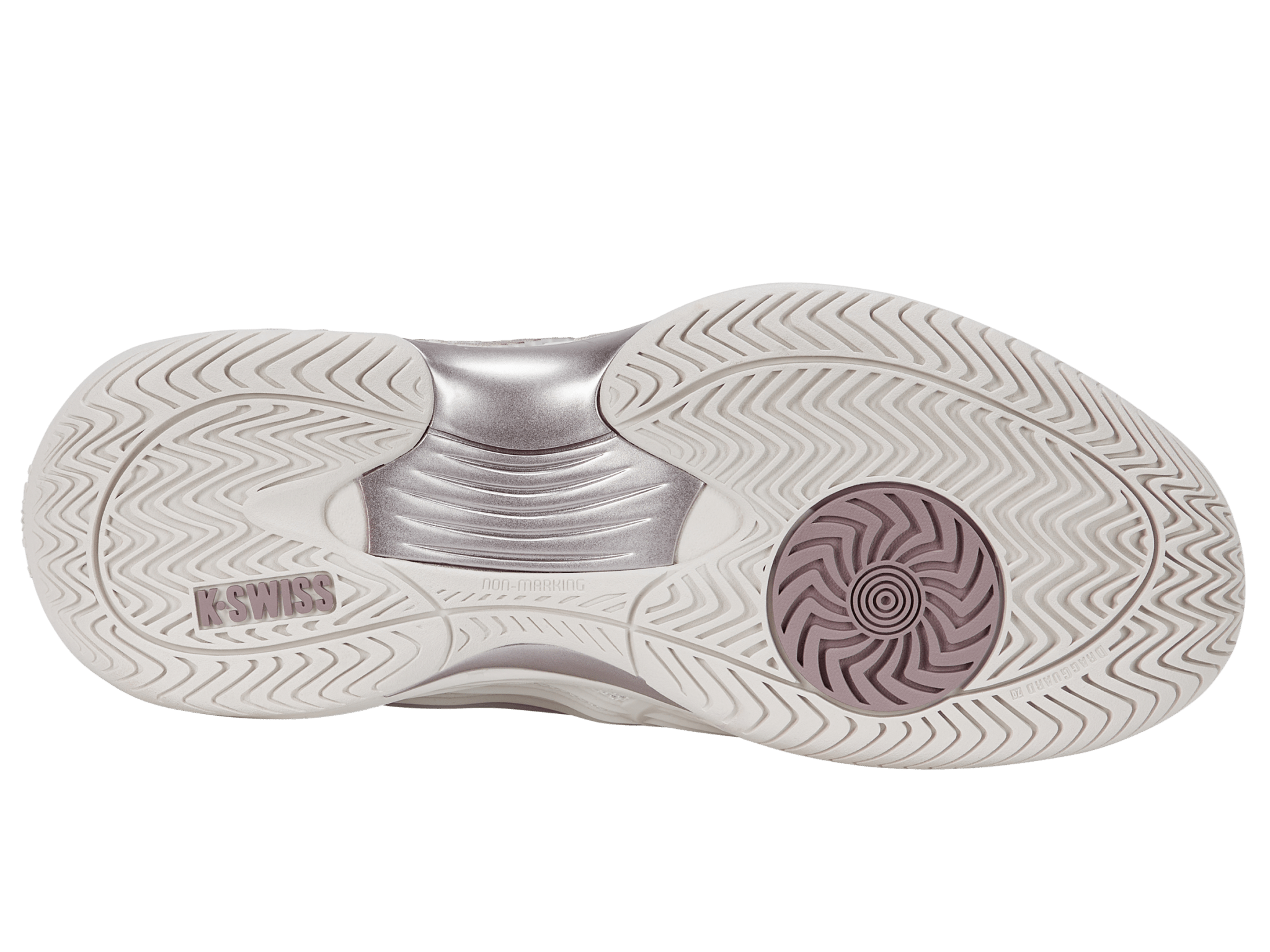 K-Swiss Women's Hypercourt Express 3 Tennis Shoes in Blanc de Blanc/Rose Gold – Blanc de Blanc/Rose Gold