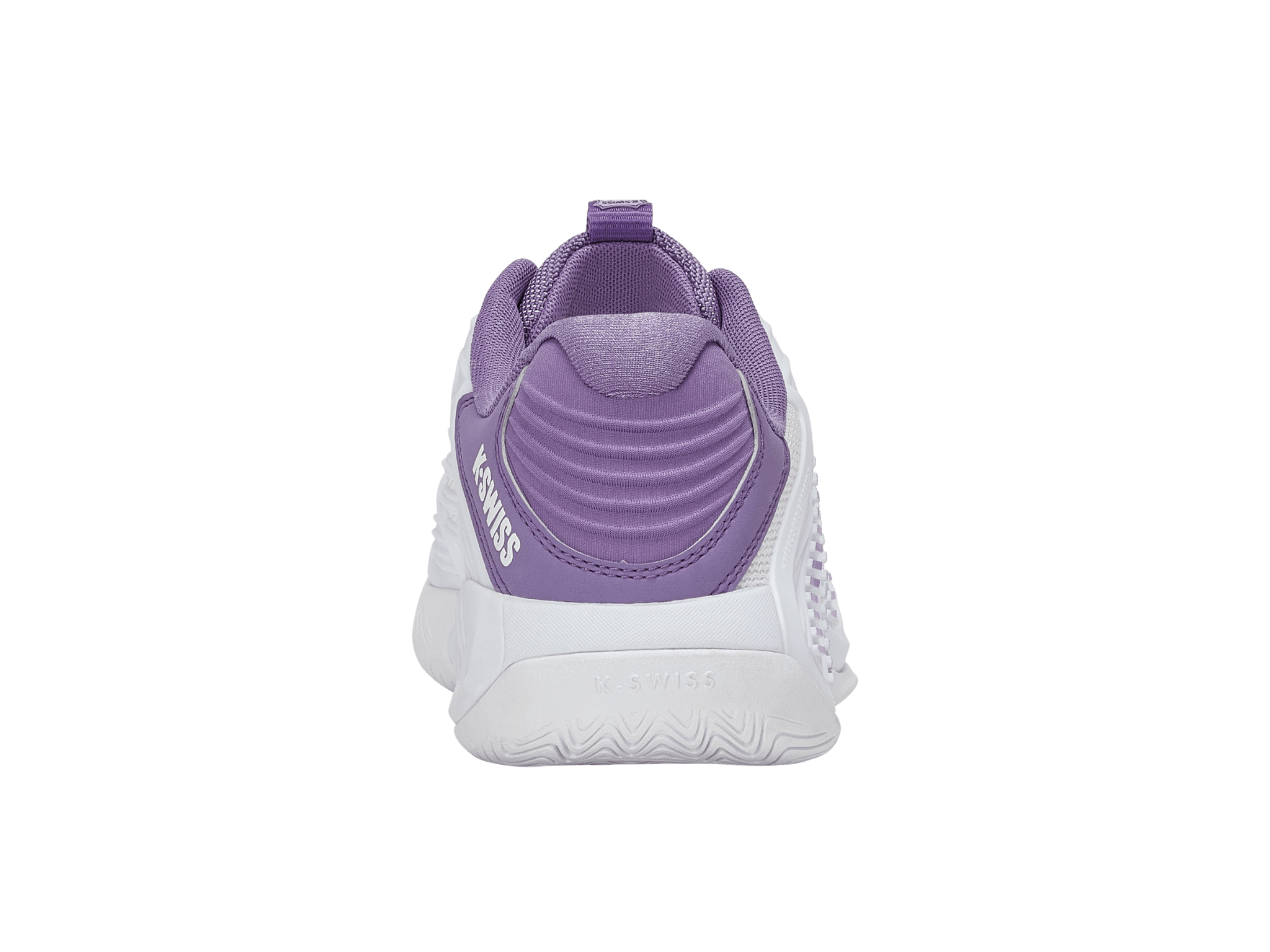 K-Swiss Women's Hypercourt Express 3 Tennis Shoes in White/Purple Haze – White/Purple Haze/Lunar Rock – view 4