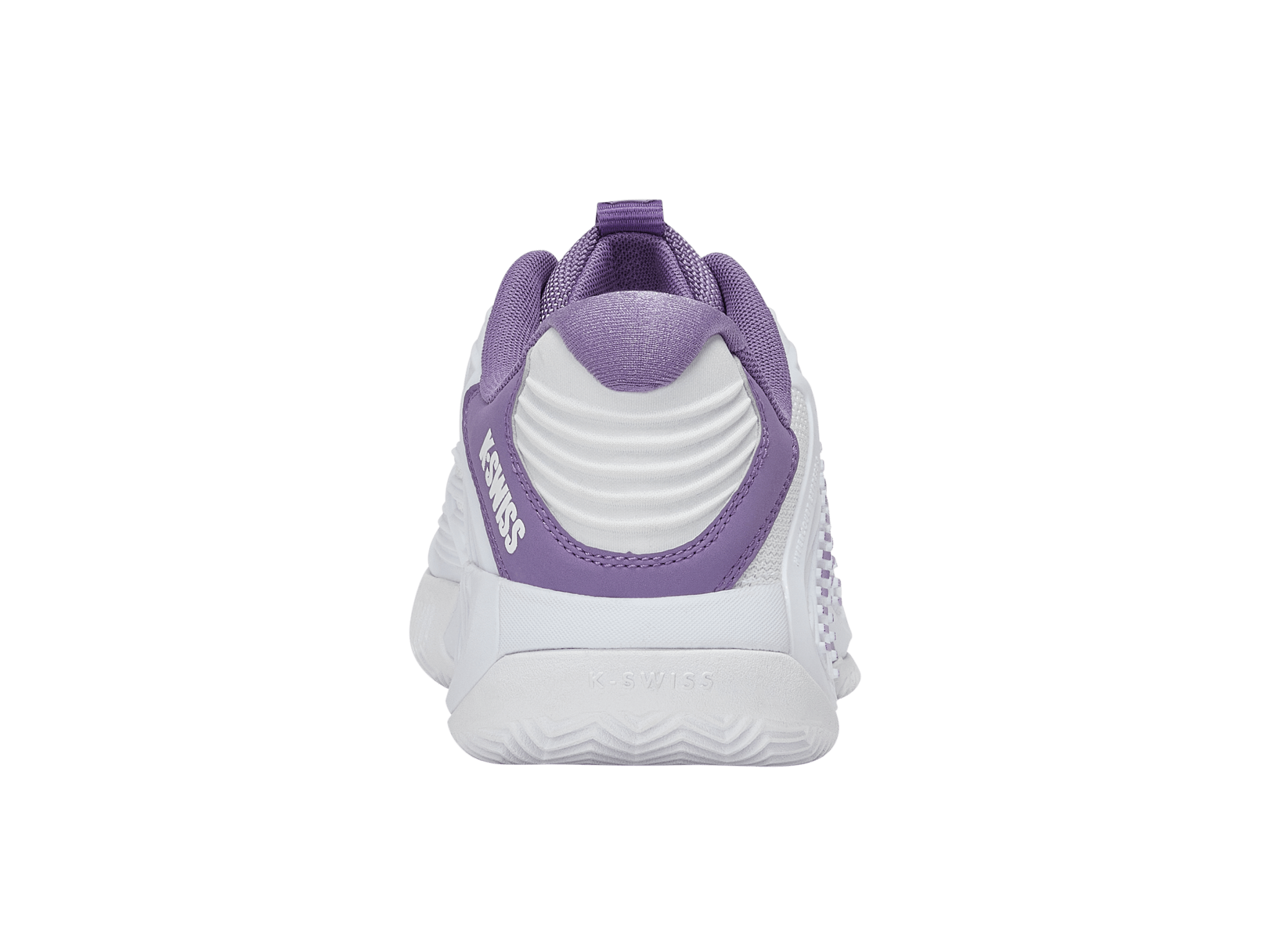 K-Swiss Women's Hypercourt Express 3 Clay Tennis Shoes in White/Purple Haze – White/Purple Haze/Lunar Rock