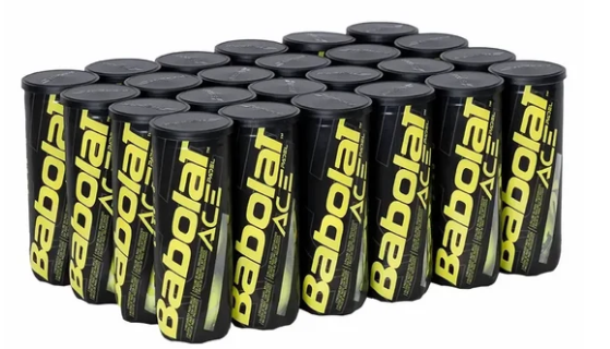 Babolat Ace X3 Padel Balls Case (72 Balls)