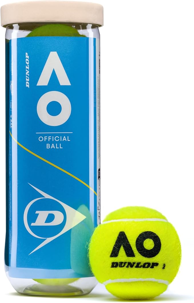 Dunlop Australian Open Official 3 Tennis Ball Case - 24 Cans