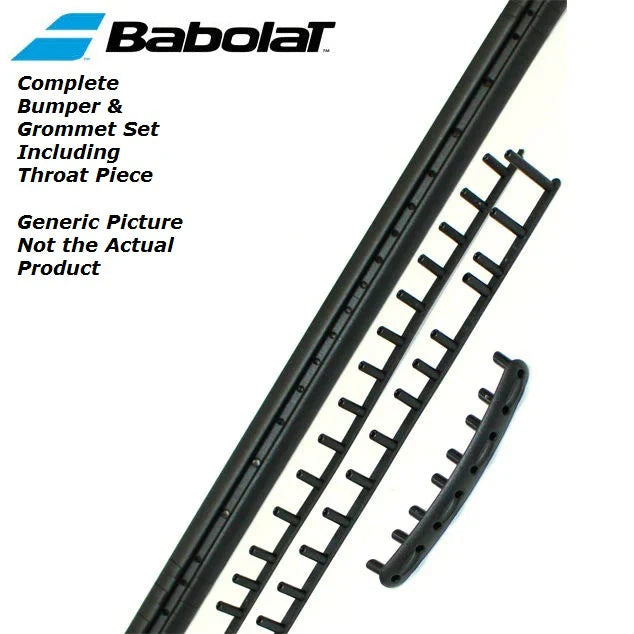 Babolat Pure Aero 98 2026 Tennis Grommet Set in Black/ Fluorescent Yellow
