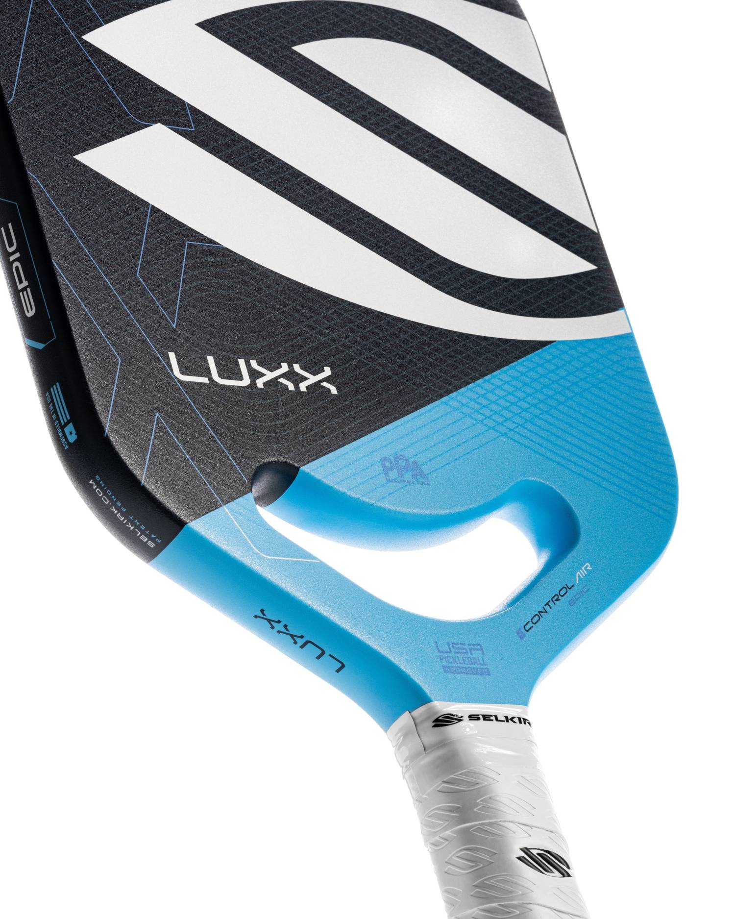 Selkirk LUXX Control Air Epic Pickleball Paddle - PPA Tour (Black/Blue)