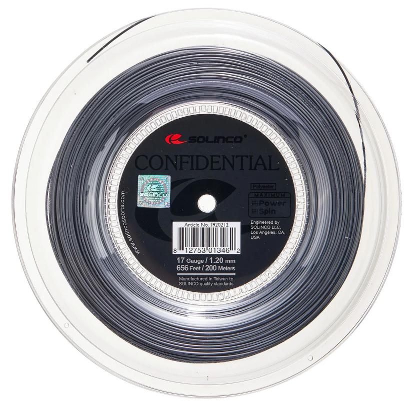 Solinco Confidential Tennis String Reel