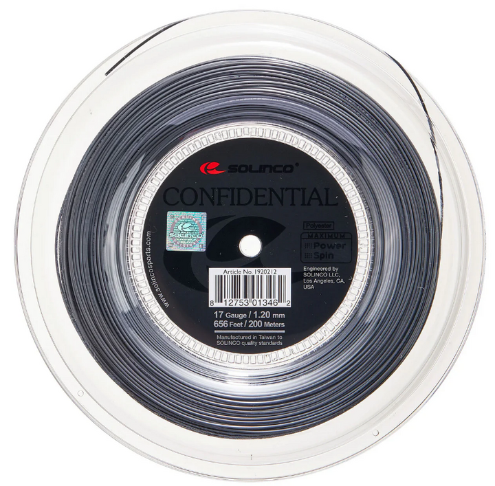 Solinco Confidential Tennis String Reel