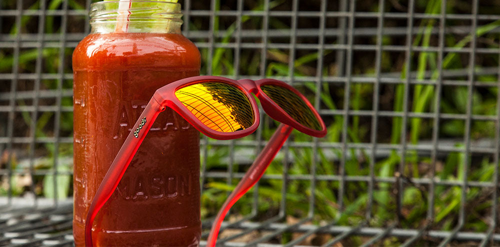 Goodr OG Polarized Sunglasses - Phoenix at a Bloody Mary Bar