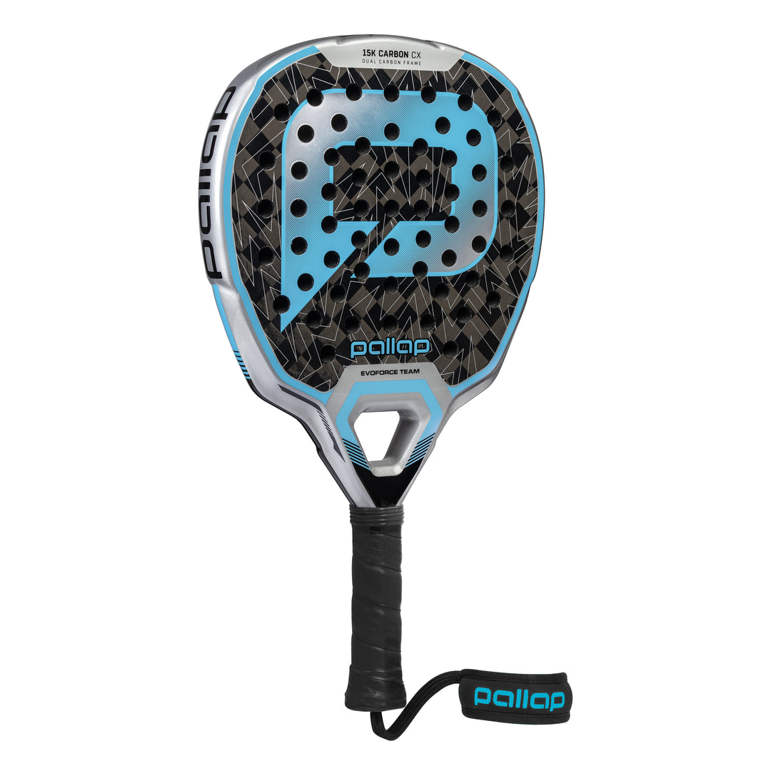Pallap EvoFORCE Team Padel Racquet in Blue/Silver