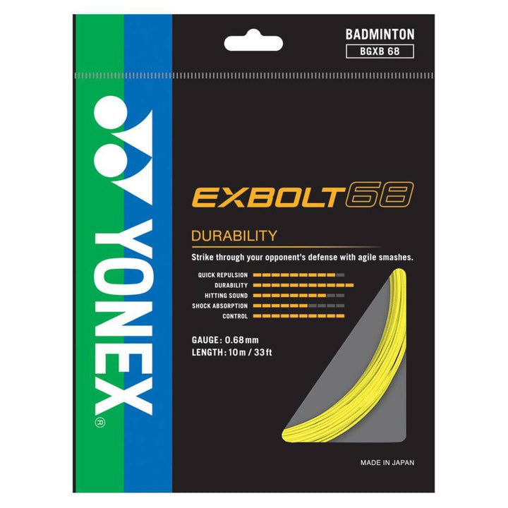 Yonex Exbolt 68 Badminton String Set
