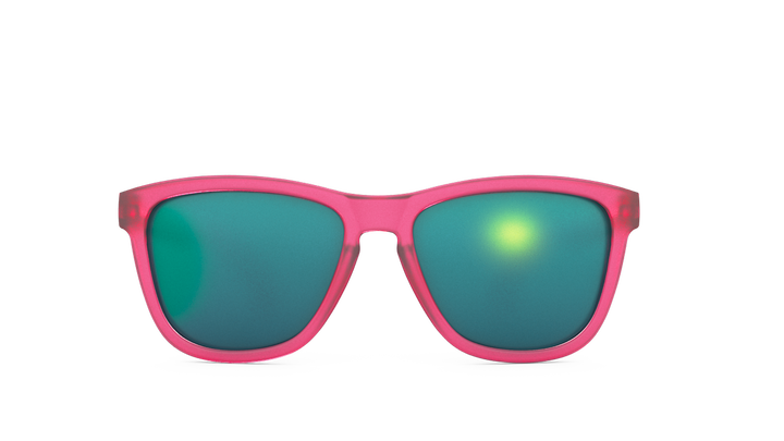 Goodr OG Polarized Sunglasses - Flamingos on a Booze Cruise