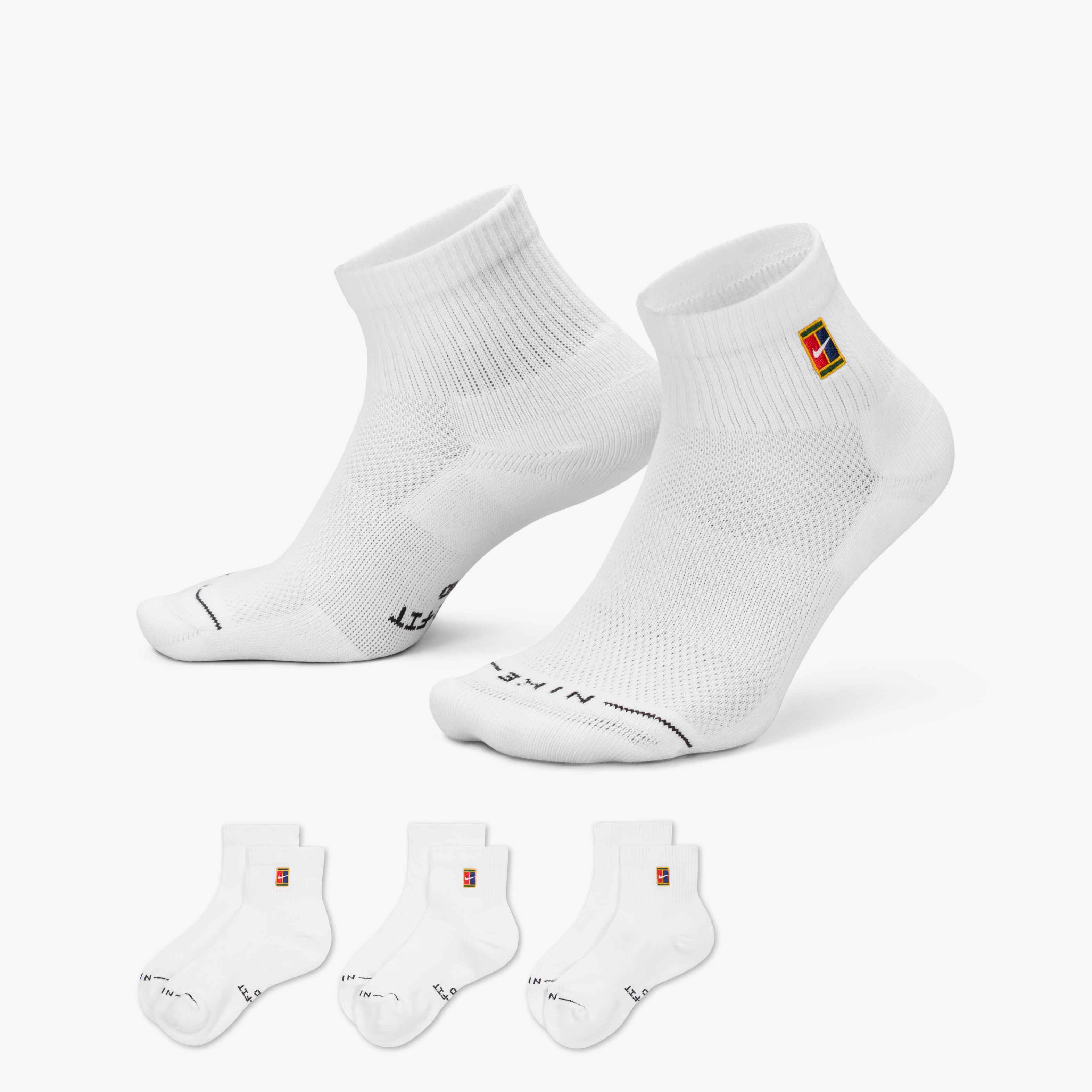 Nike UNISEX Everyday Elevated Ankle Socks (3 pairs)
