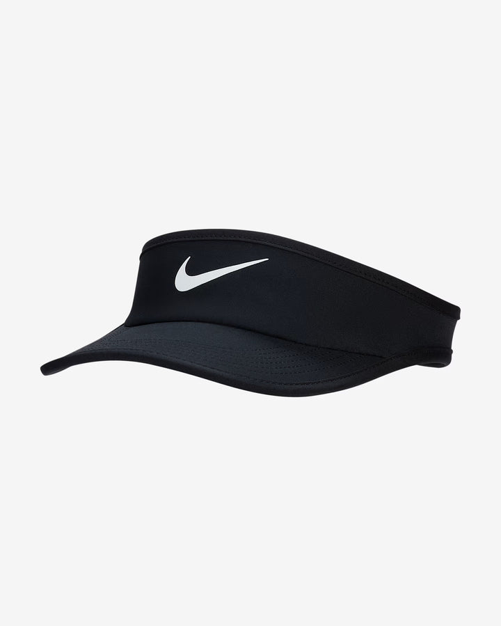 Nike Junior DriFit Ace Visor in Black/White