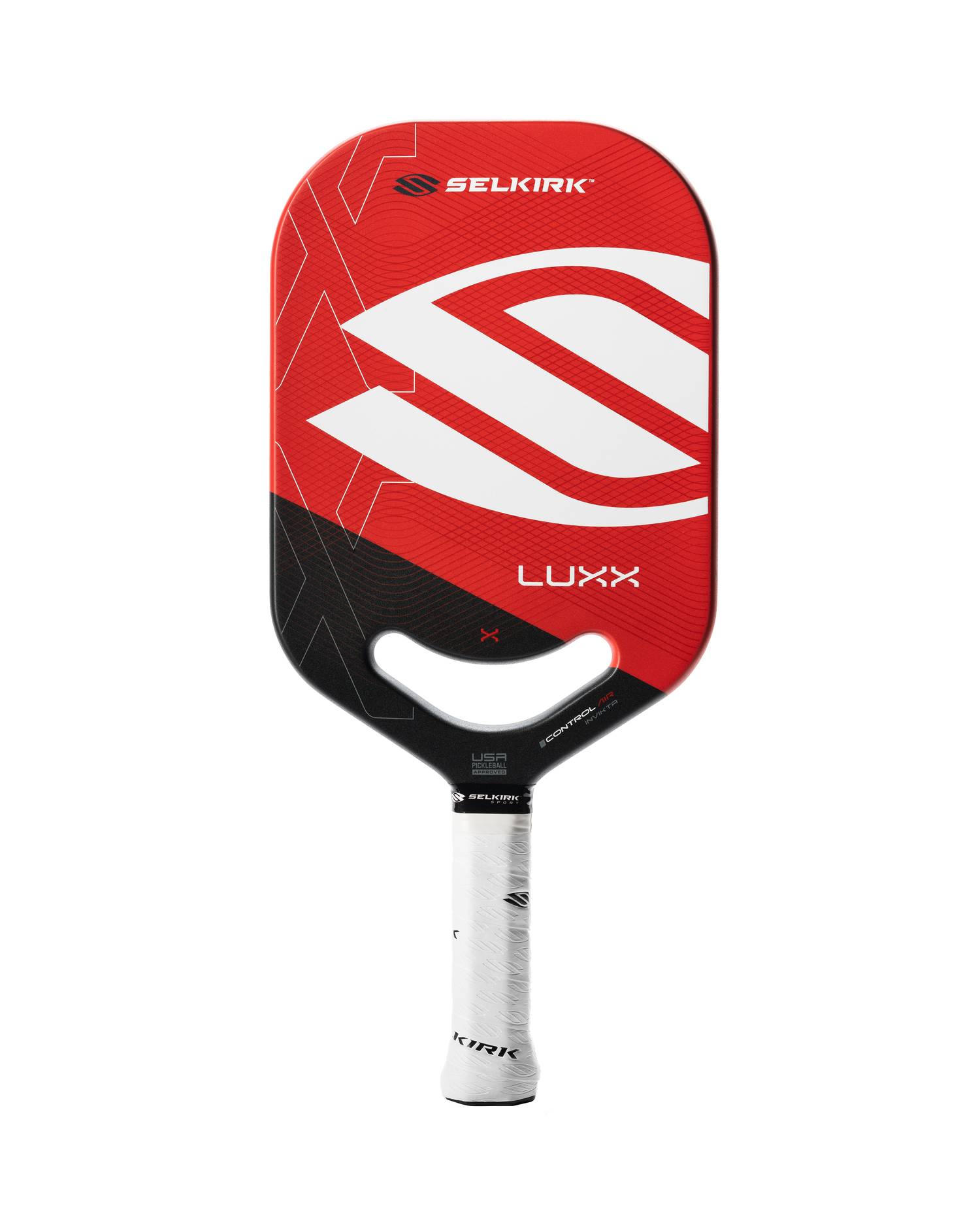 Selkirk LUXX Control Air Invikta Pickleball Paddle in Red