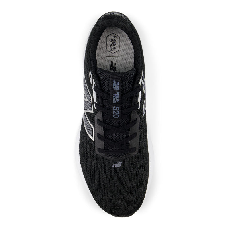 New Balance Men's Fresh Foam 520 v9 Running Shoes in Black