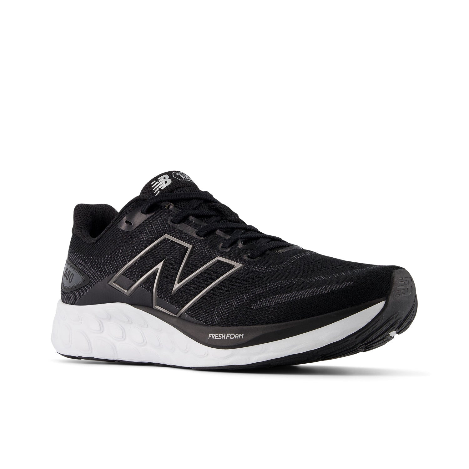 New Balance Men's Fresh Foam 680 v8 Running Shoes in BLACK