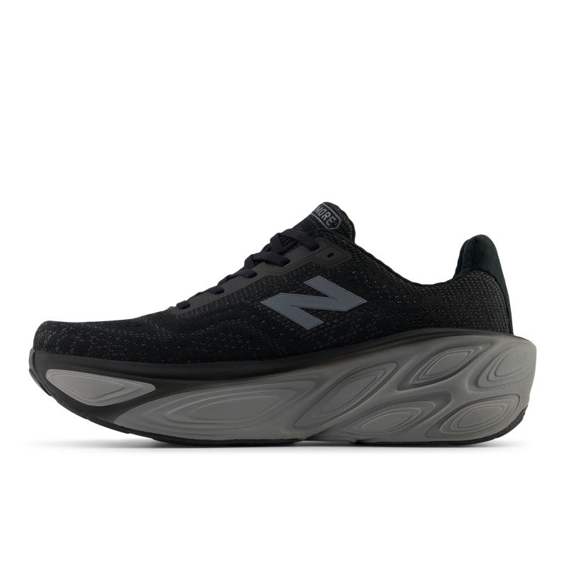 New Balance Men's Fresh Foam X More v5 Running Shoes in BLACK