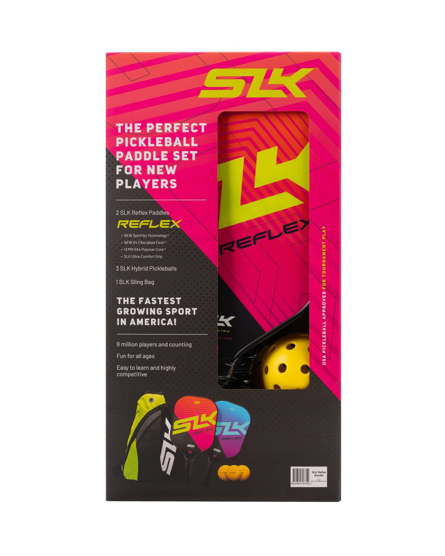 Selkirk SLK Reflex Pickleball Paddle Bundle