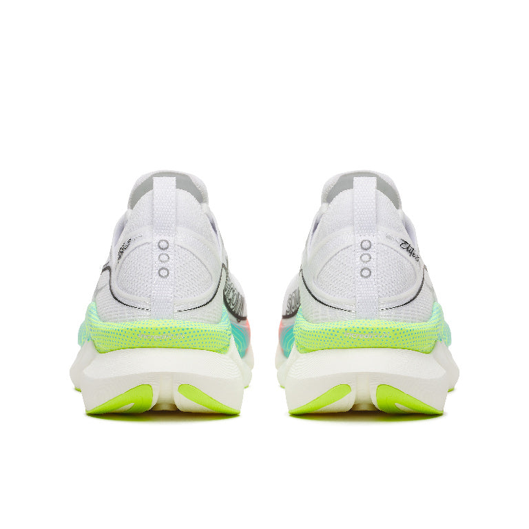 Saucony Unisex Endorphin Elite 3 Running Shoes in White/Multi