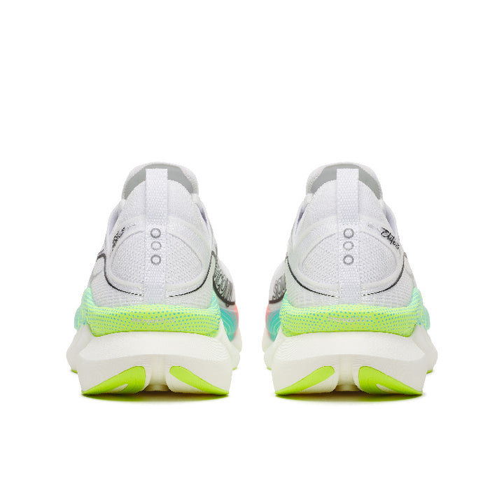 Saucony Unisex Endorphin Elite 3 Running Shoes in White/Multi