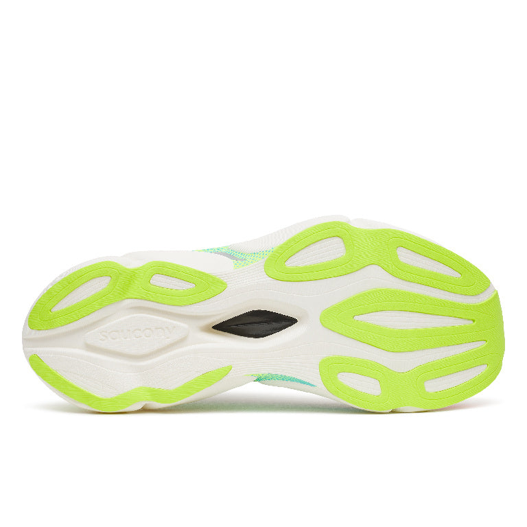Saucony Unisex Endorphin Elite 3 Running Shoes in White/Multi