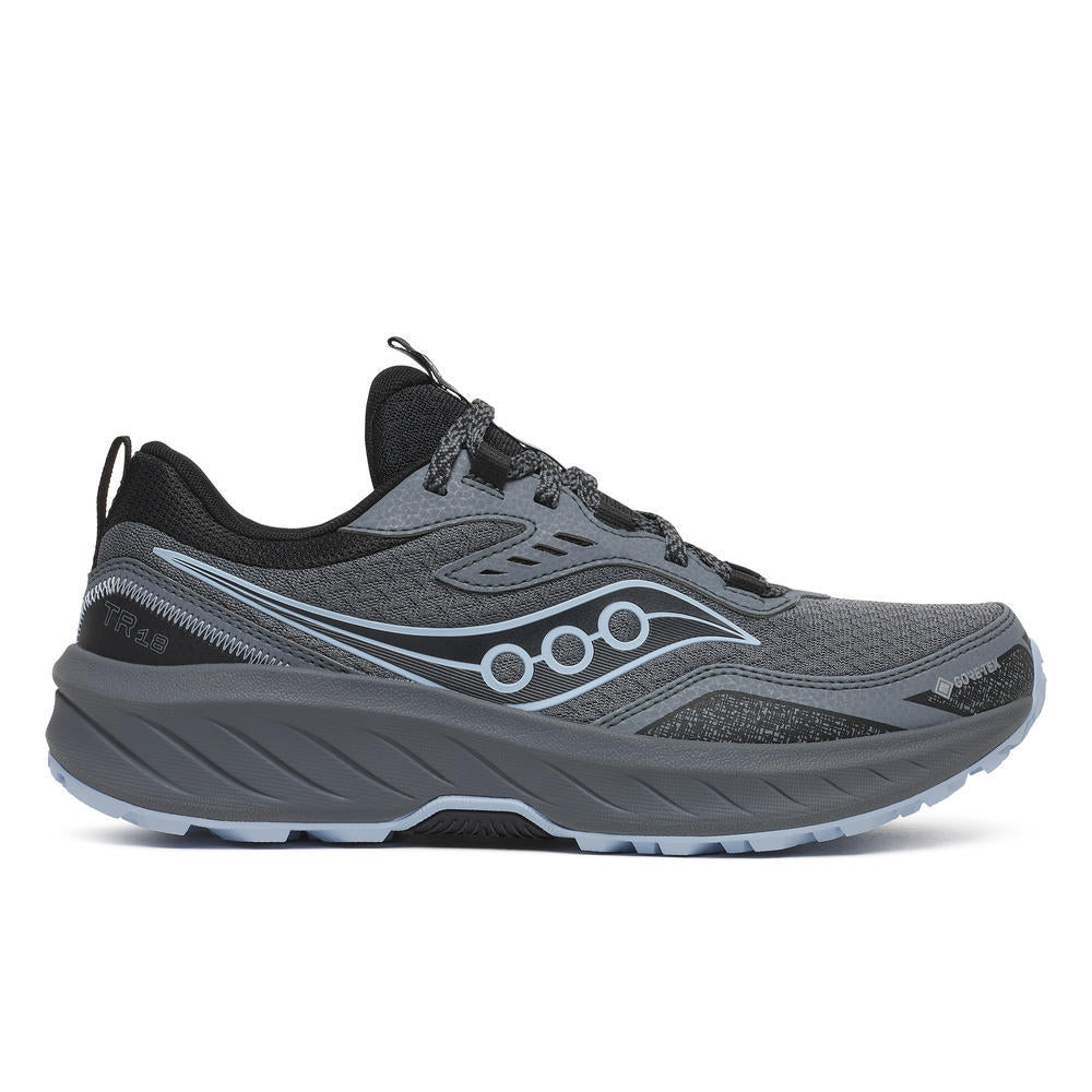 Saucony Women's Excursion TR18 Gtx Running Shoes in Carbon/Skyward