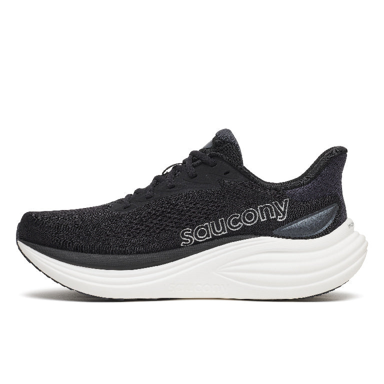 Saucony Men's Triumph 24 Running Shoes in Black/Silver