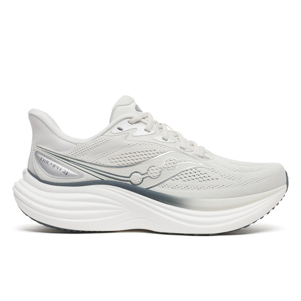 Saucony Men's Triumph 24 Running Shoes in Quartz/Anchor
