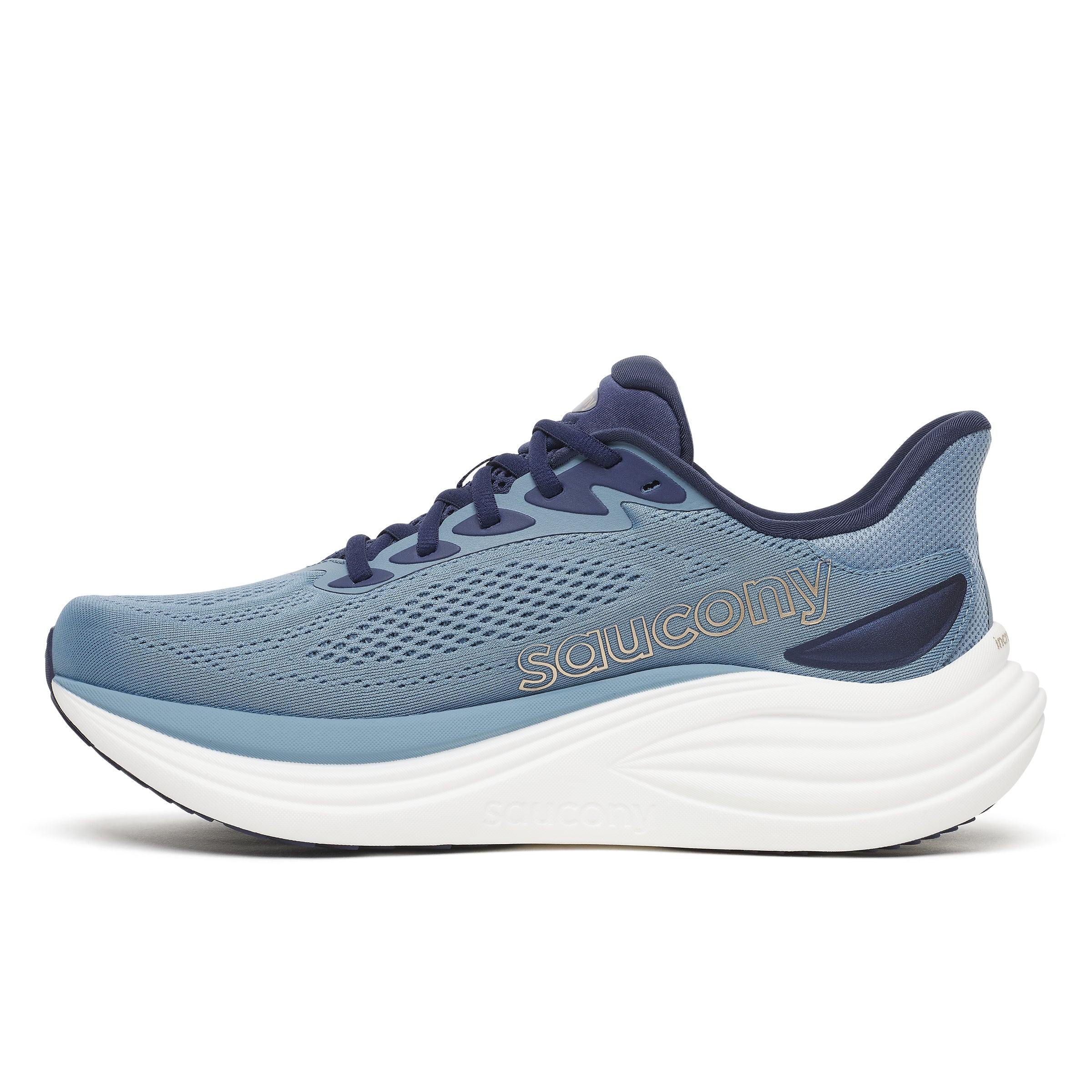 Saucony Men's Triumph 24 Running Shoes in Windward/Naval
