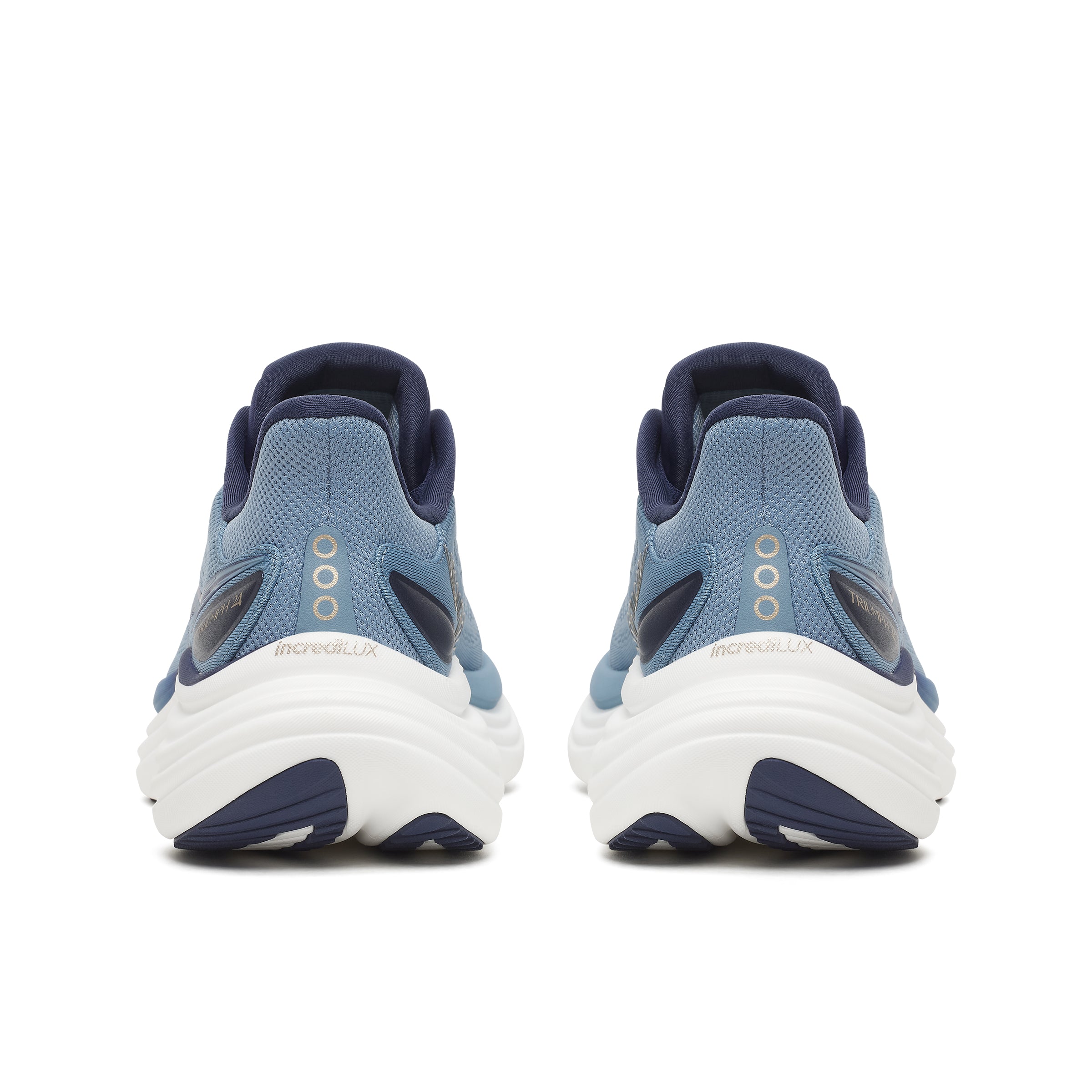 Saucony Men's Triumph 24 Running Shoes in Windward/Naval