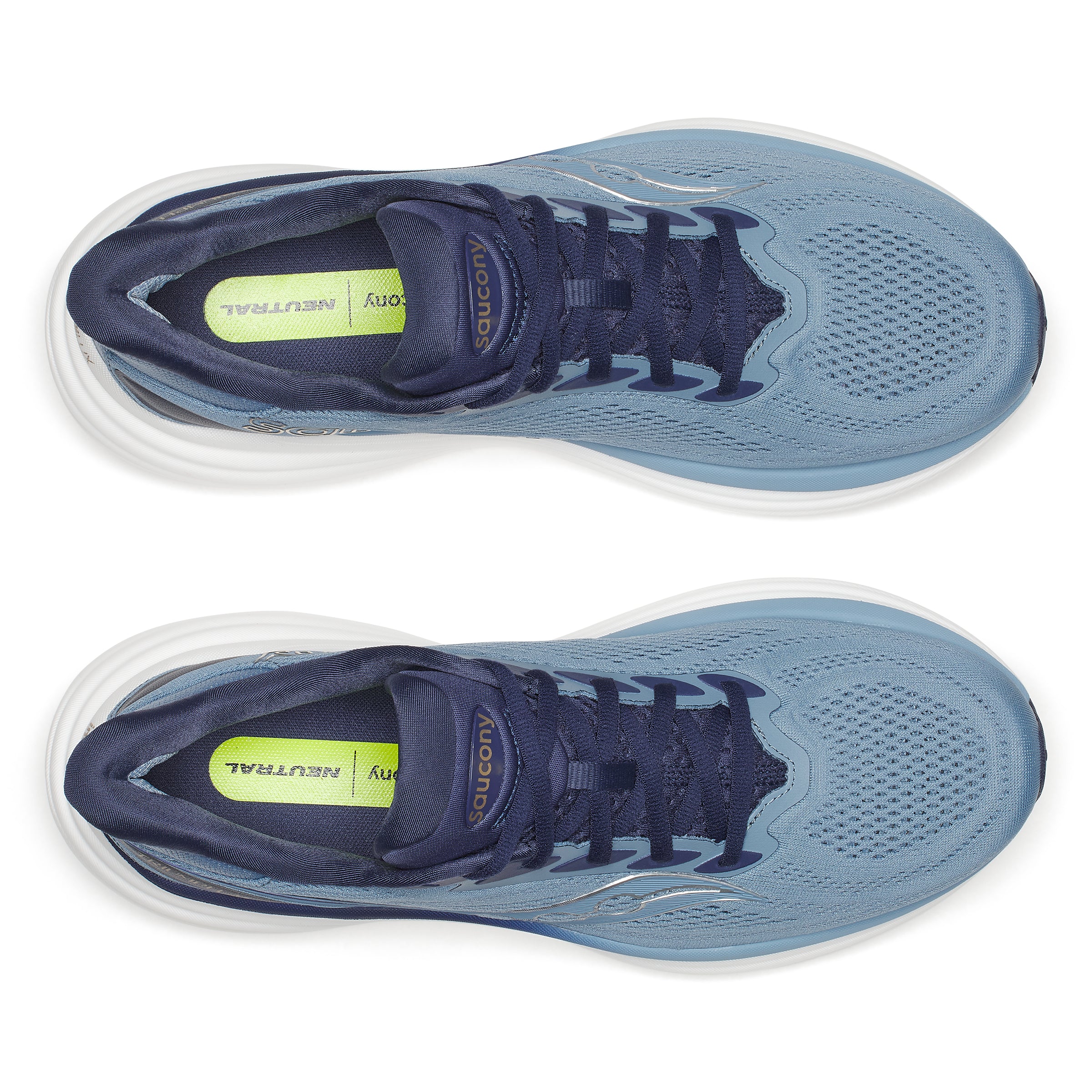 Saucony Men's Triumph 24 Running Shoes in Windward/Naval