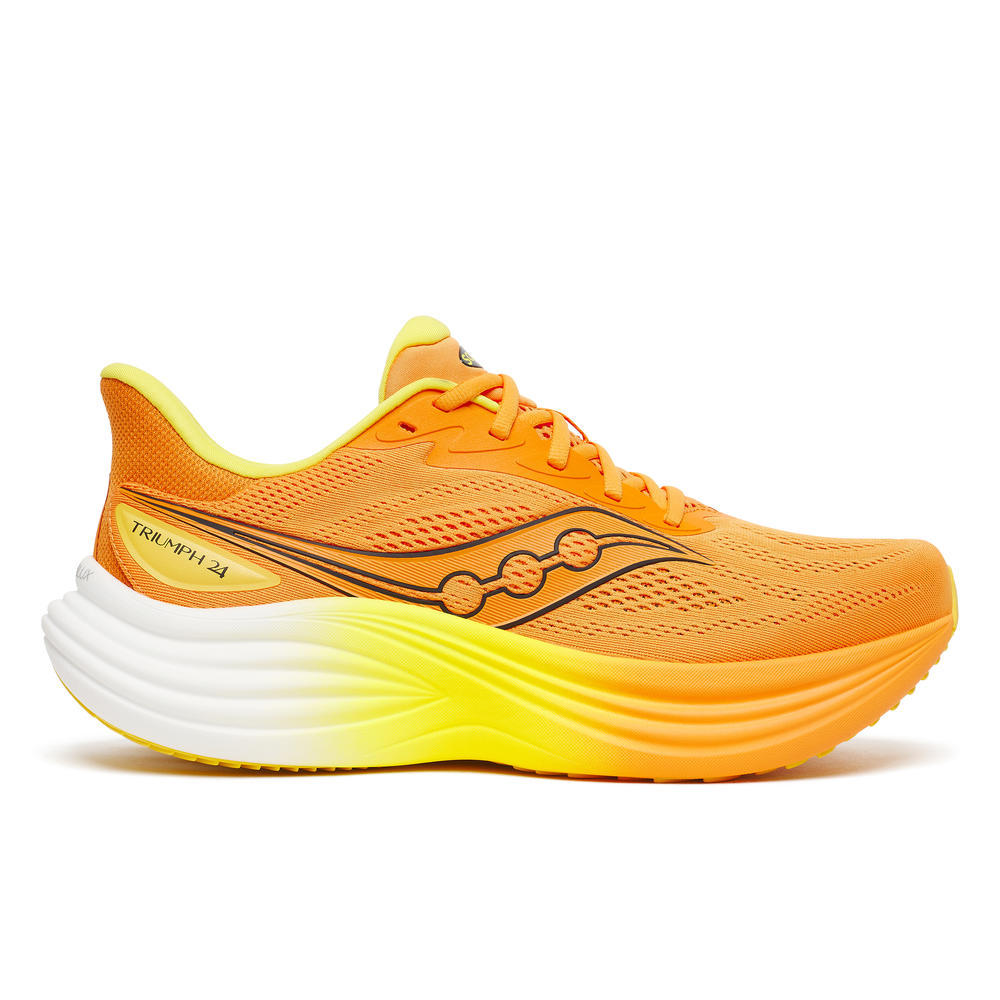 Saucony Men's Triumph 24 Running Shoes in Fuego