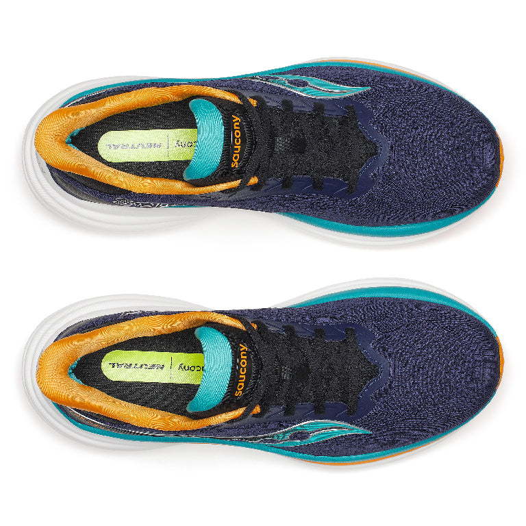 Saucony Men's Triumph 24 Running Shoes in Naval/Tranquil