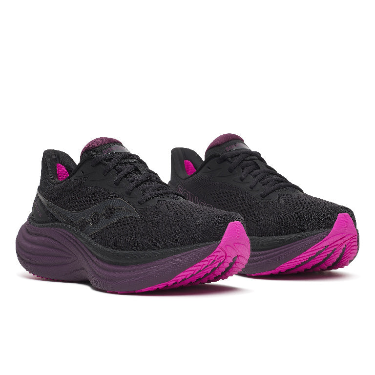 Saucony Women's Triumph 24 Running Shoes in Black/Syrup