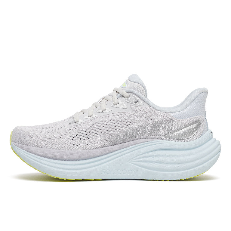 Saucony Women's Triumph 24 Running Shoes in Fog/Ice Melt