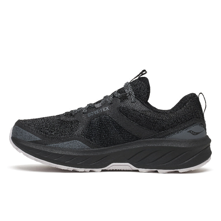Saucony Men's Excursion TR18 Gtx Running Shoes in Black/Fog