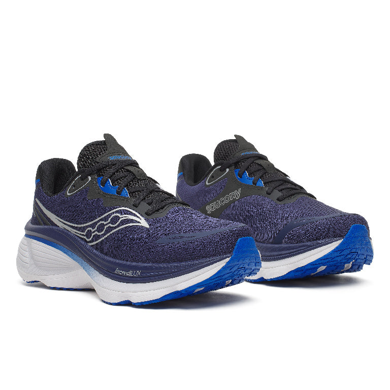 Saucony Men's Hurricane 26 Running Shoes in Naval/Black